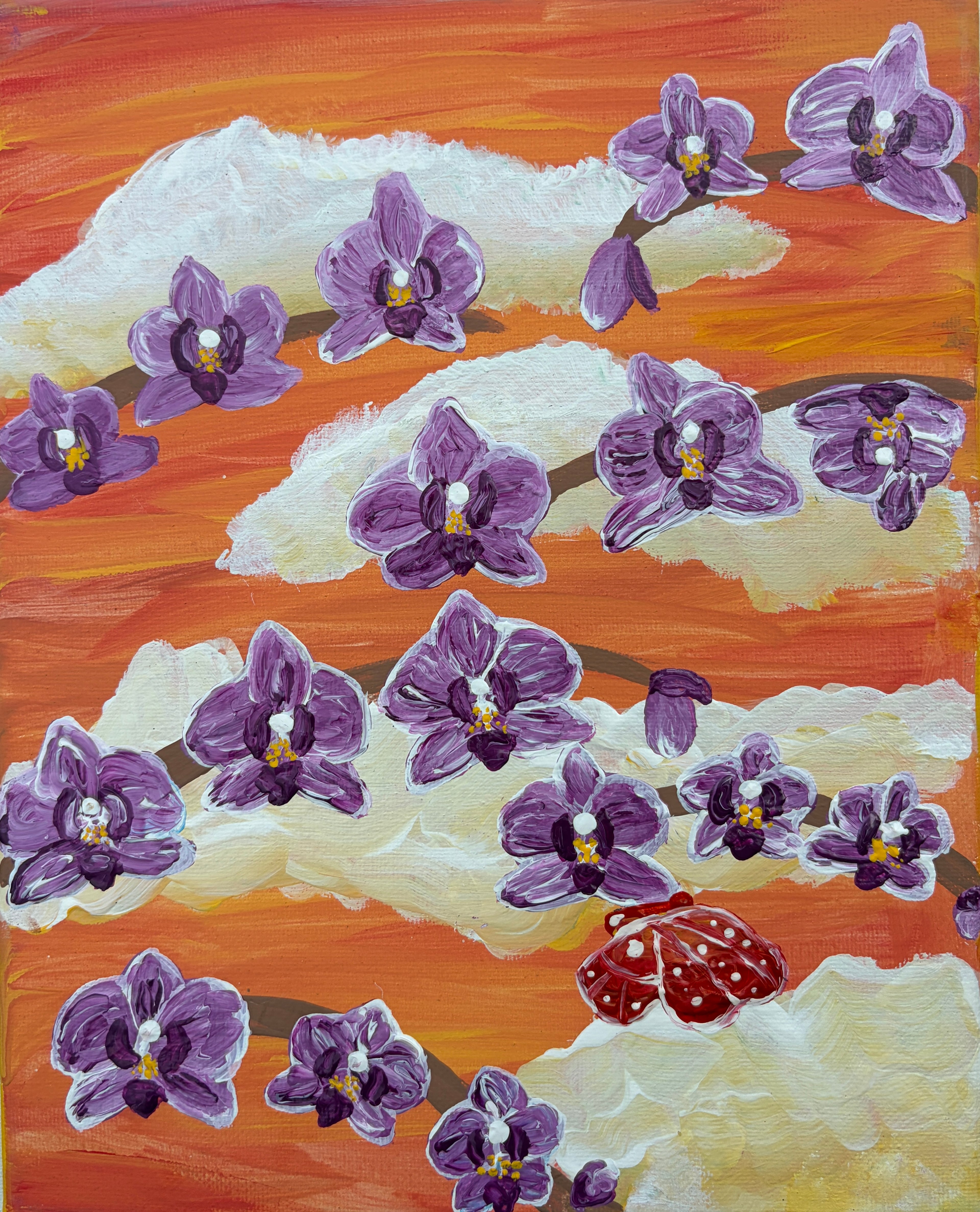 Orchid Ablaze Original