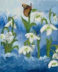 Snowdrops through Snowfall Original